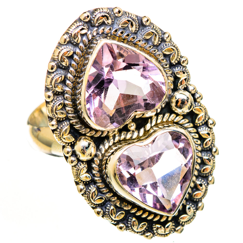Kunzite Rings handcrafted by Ana Silver Co - RING111286 - Photo 2
