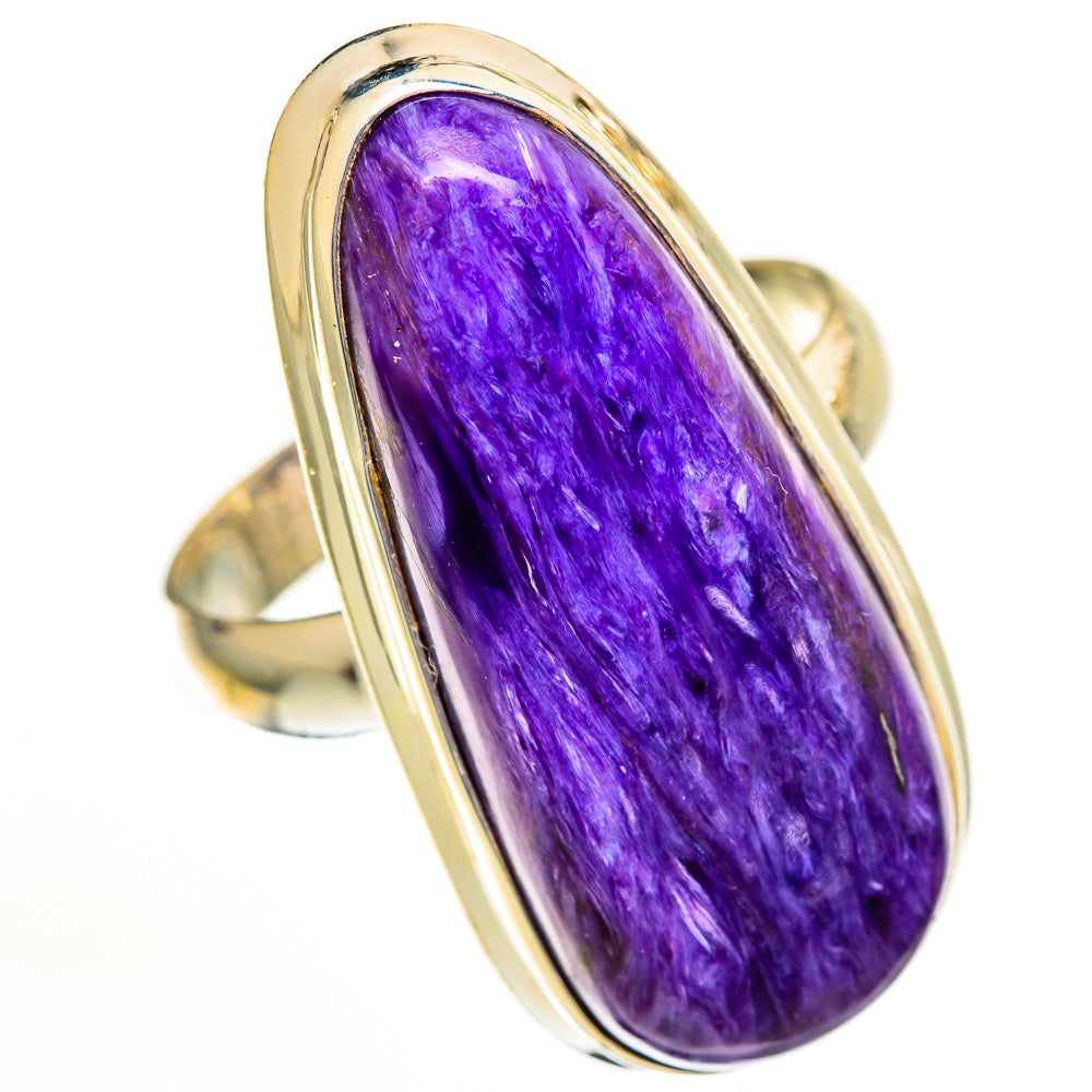 Charoite Rings handcrafted by Ana Silver Co - RING111288 - Photo 2