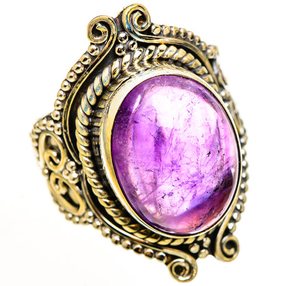 Amethyst Rings handcrafted by Ana Silver Co - RING111292 - Photo 2