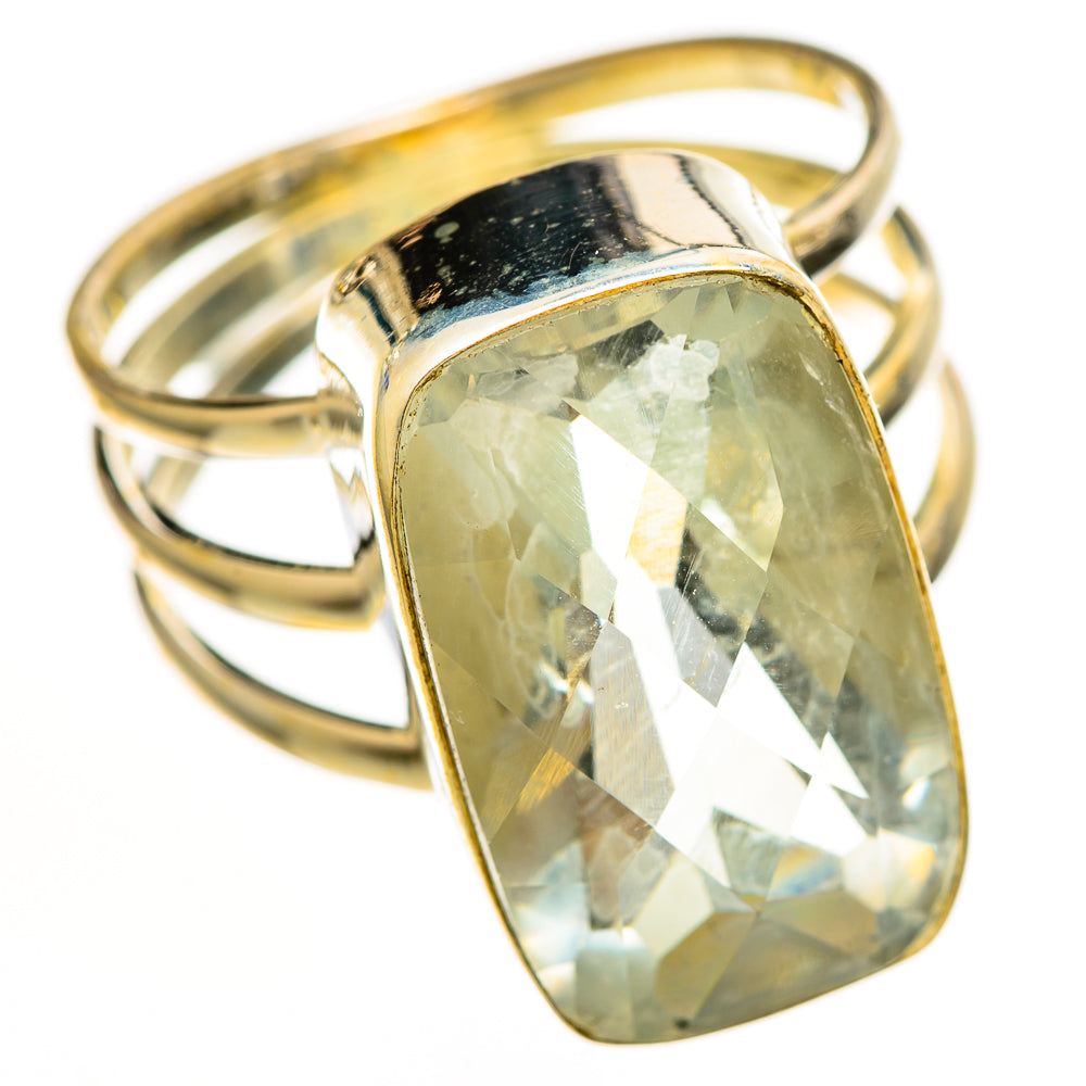 White Quartz Rings handcrafted by Ana Silver Co - RING111300 - Photo 2