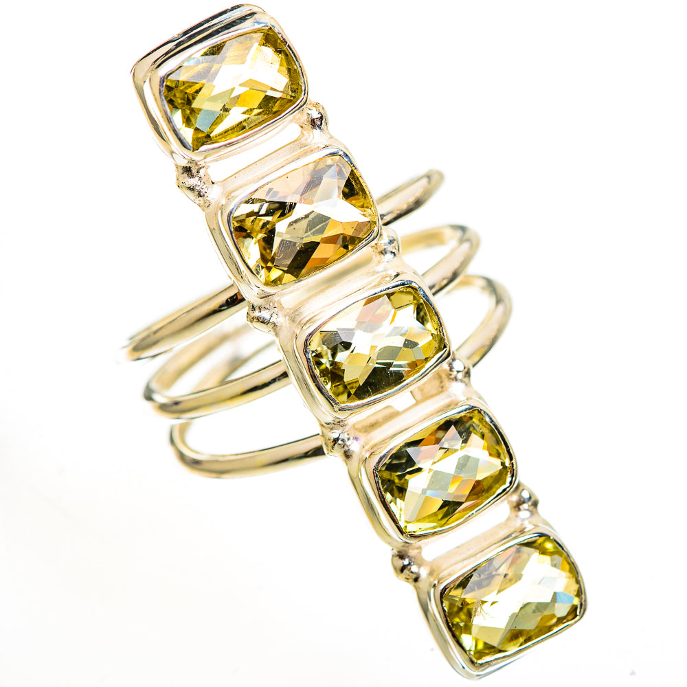 Citrine Rings handcrafted by Ana Silver Co - RING111304 - Photo 2