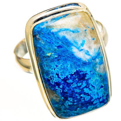 Chrysocolla Rings handcrafted by Ana Silver Co - RING111310 - Photo 2