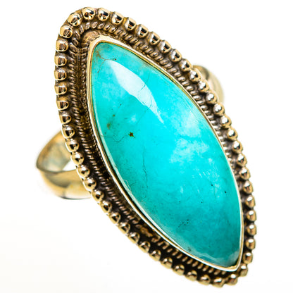 Larimar Rings handcrafted by Ana Silver Co - RING111317 - Photo 2