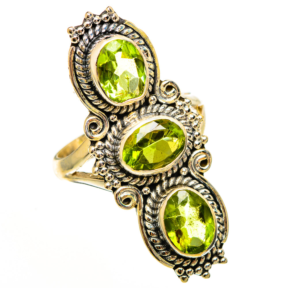 Peridot Rings handcrafted by Ana Silver Co - RING111320 - Photo 2