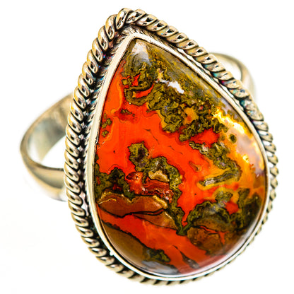 Moroccan Agate Rings handcrafted by Ana Silver Co - RING111326 - Photo 2