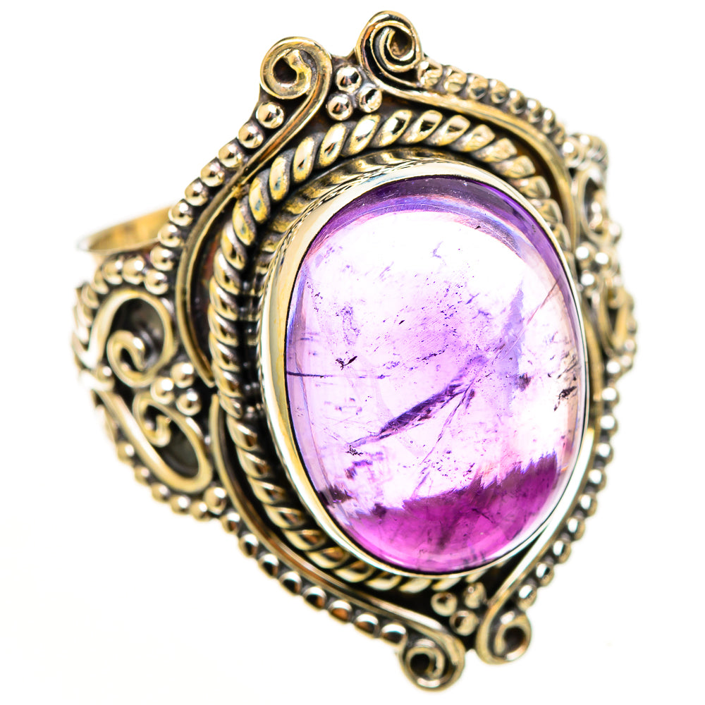 Amethyst Rings handcrafted by Ana Silver Co - RING111338 - Photo 2