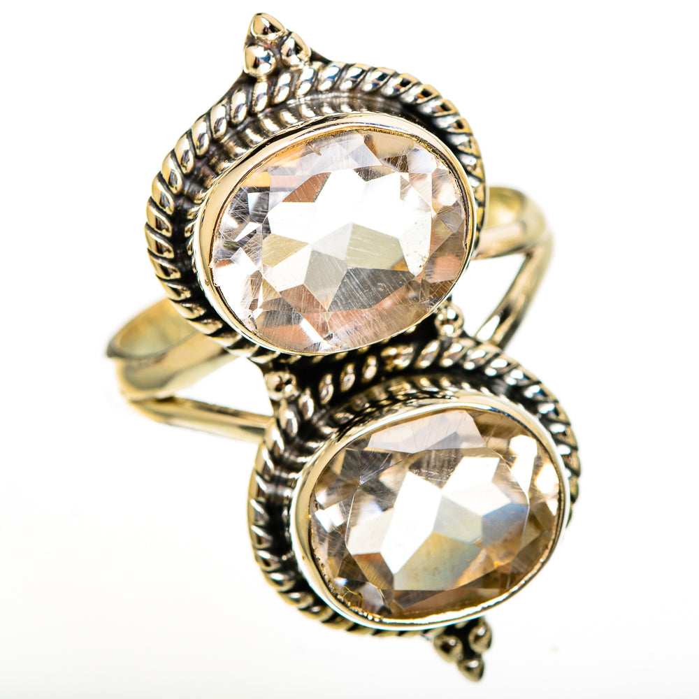 White Quartz Rings handcrafted by Ana Silver Co - RING111344 - Photo 2