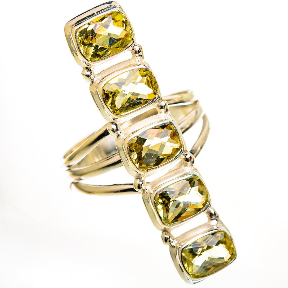 Citrine Rings handcrafted by Ana Silver Co - RING111349 - Photo 2