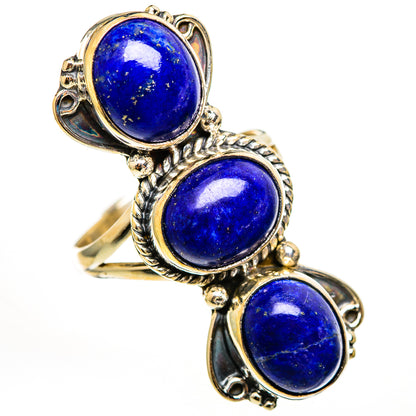 Lapis Lazuli Rings handcrafted by Ana Silver Co - RING111652 - Photo 2