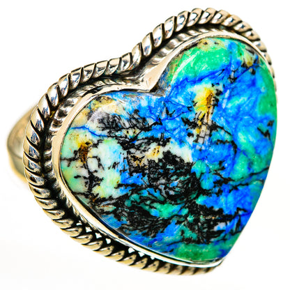 Azurite Rings handcrafted by Ana Silver Co - RING111655 - Photo 2