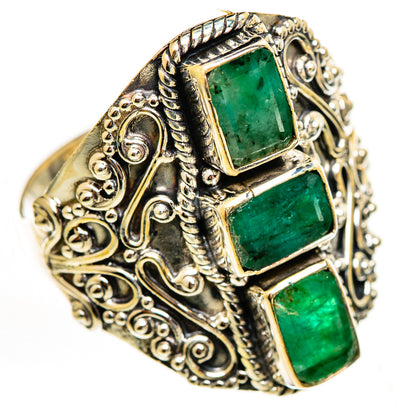 Emerald Rings handcrafted by Ana Silver Co - RING111658 - Photo 2