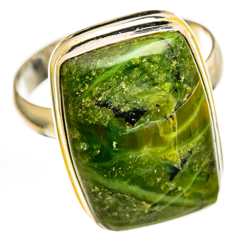 Rainforest Jasper Rings handcrafted by Ana Silver Co - RING111660 - Photo 2