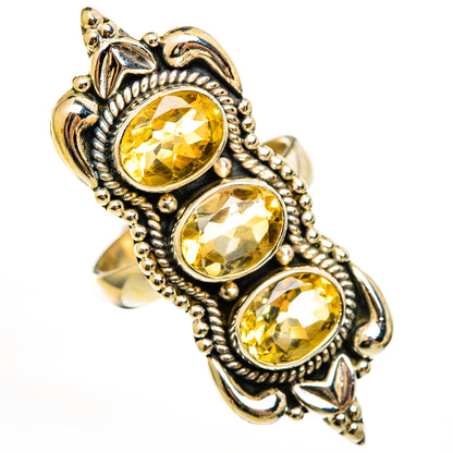 Citrine Rings handcrafted by Ana Silver Co - RING111672 - Photo 2