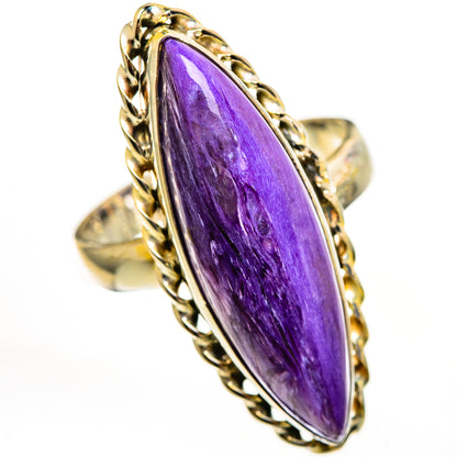 Charoite Rings handcrafted by Ana Silver Co - RING111682 - Photo 2