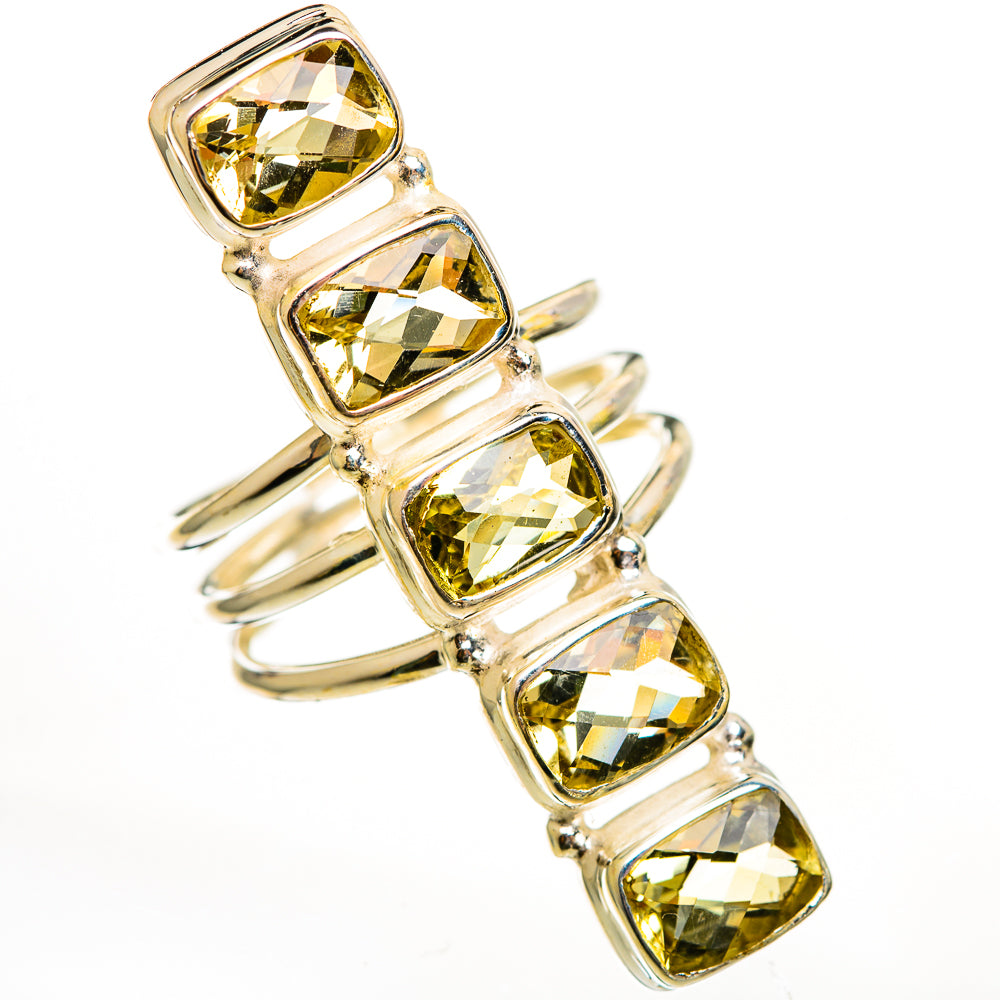 Citrine Rings handcrafted by Ana Silver Co - RING111690 - Photo 2