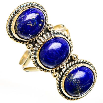 Lapis Lazuli Rings handcrafted by Ana Silver Co - RING111694 - Photo 2