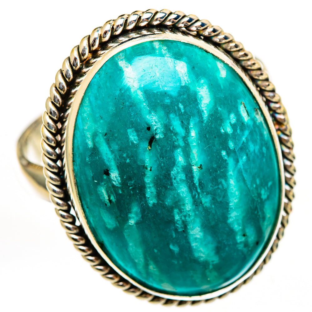 Amazonite Rings handcrafted by Ana Silver Co - RING111699 - Photo 2