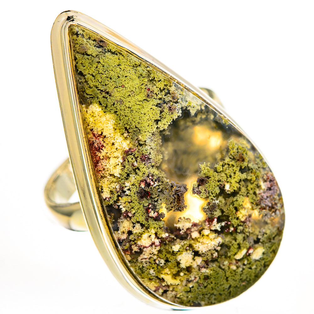 Rainforest Opal Rings handcrafted by Ana Silver Co - RING111701 - Photo 2