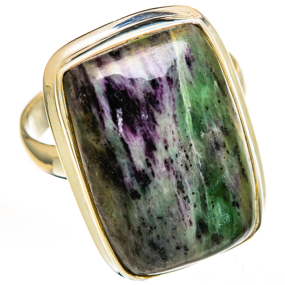 Kammererite Rings handcrafted by Ana Silver Co - RING111702 - Photo 2
