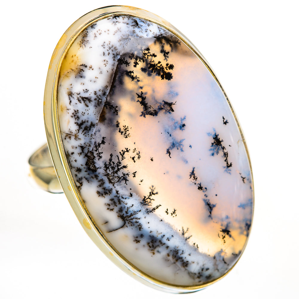 Dendritic Opal Rings handcrafted by Ana Silver Co - RING111722 - Photo 2