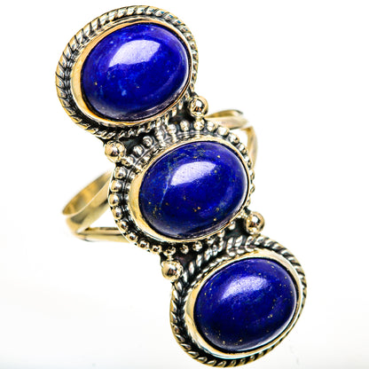 Lapis Lazuli Rings handcrafted by Ana Silver Co - RING111735 - Photo 2