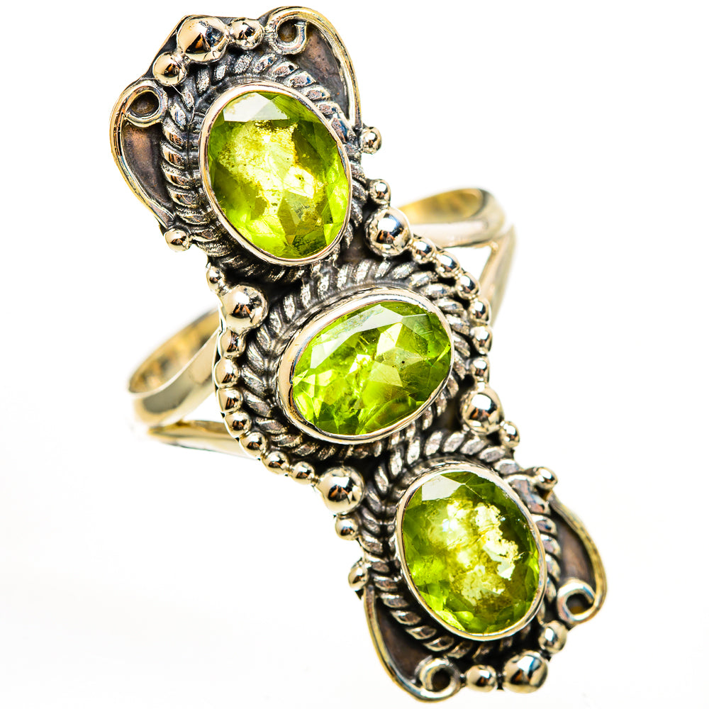 Peridot Rings handcrafted by Ana Silver Co - RING111741 - Photo 2