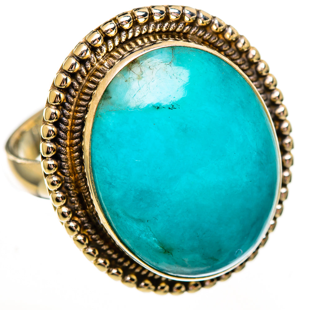 Larimar Rings handcrafted by Ana Silver Co - RING111752 - Photo 2
