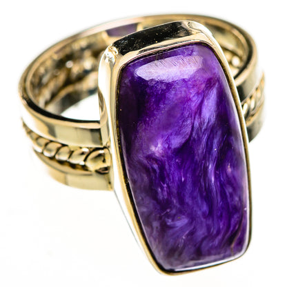 Charoite Rings handcrafted by Ana Silver Co - RING111766 - Photo 2