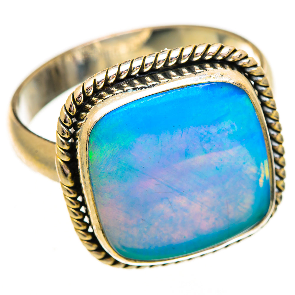 Aura Opal Rings handcrafted by Ana Silver Co - RING111779 - Photo 2