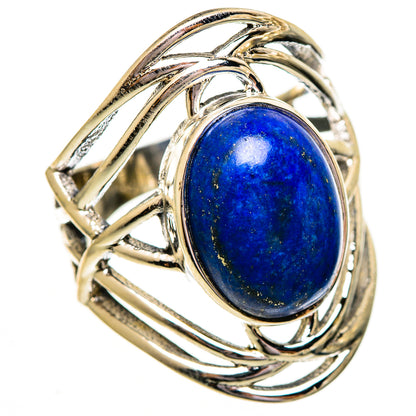 Lapis Lazuli Rings handcrafted by Ana Silver Co - RING111782 - Photo 2