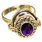 African Amethyst Rings handcrafted by Ana Silver Co - RING111799 - Photo 2