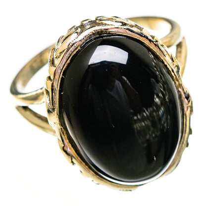 Black Onyx Rings handcrafted by Ana Silver Co - RING111802 - Photo 2