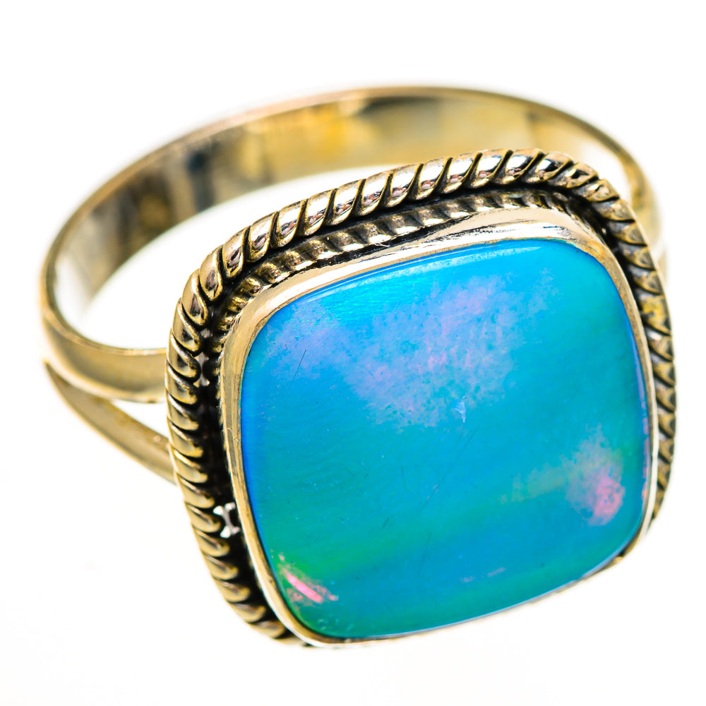 Aura Opal Rings handcrafted by Ana Silver Co - RING111810 - Photo 2