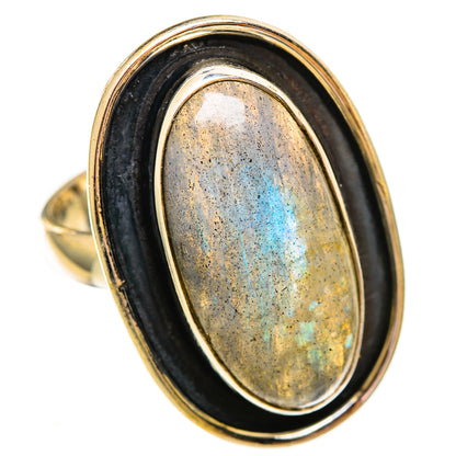Labradorite Rings handcrafted by Ana Silver Co - RING111815 - Photo 2