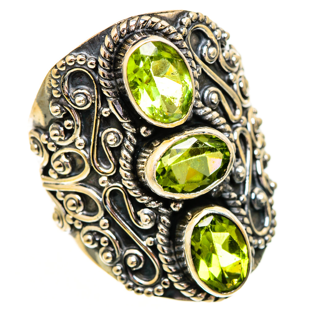 Peridot Rings handcrafted by Ana Silver Co - RING111849 - Photo 2