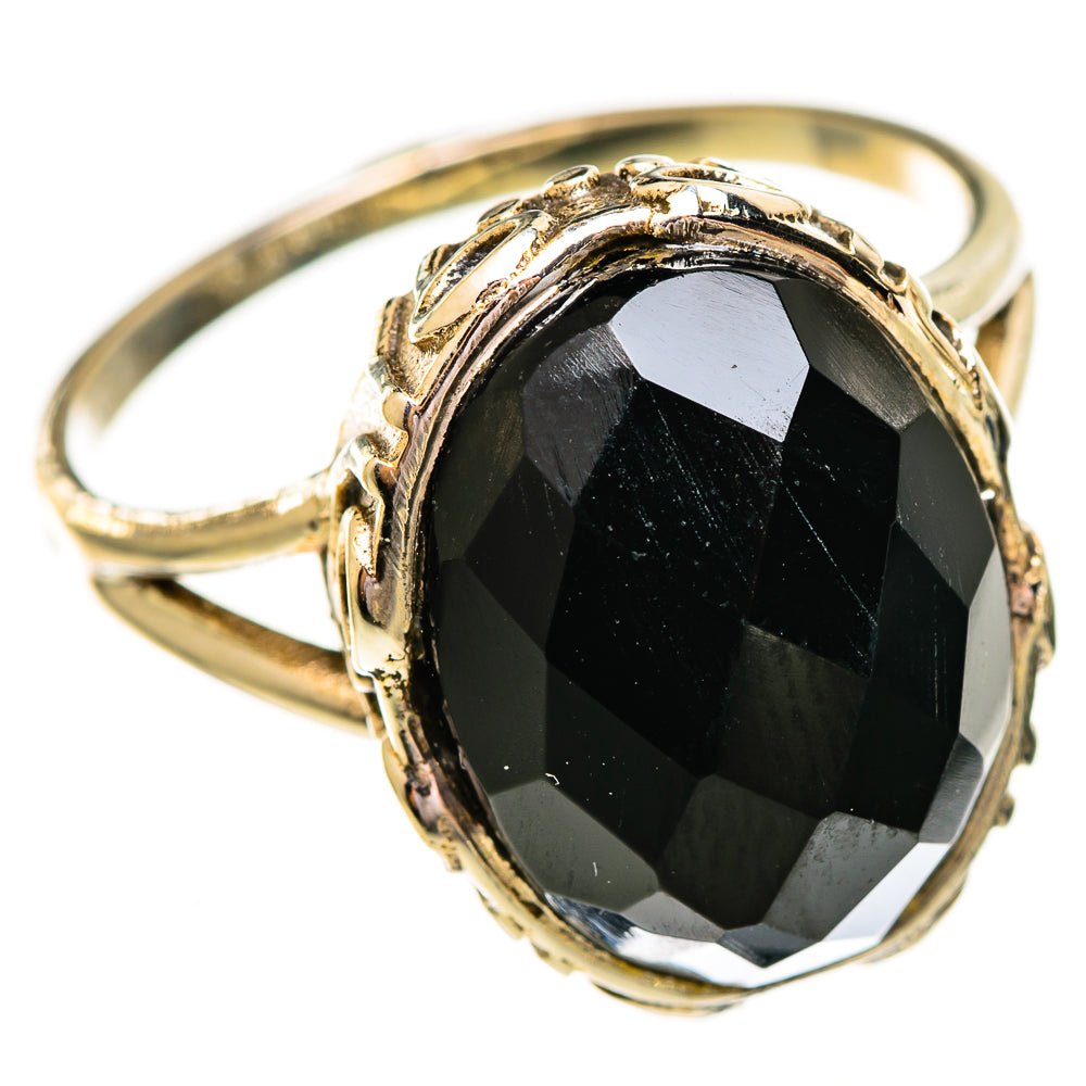Black Onyx Rings handcrafted by Ana Silver Co - RING111861 - Photo 2