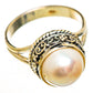 Cultured Pearl Rings handcrafted by Ana Silver Co - RING111862 - Photo 2