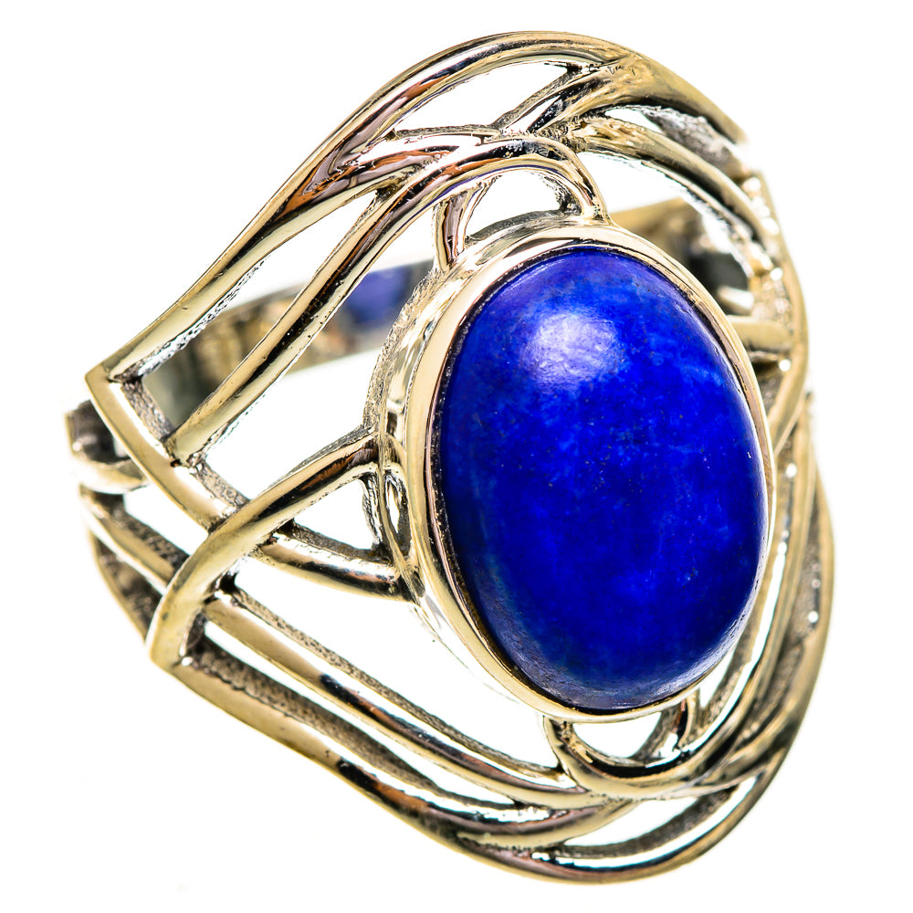 Lapis Lazuli Rings handcrafted by Ana Silver Co - RING111874 - Photo 2