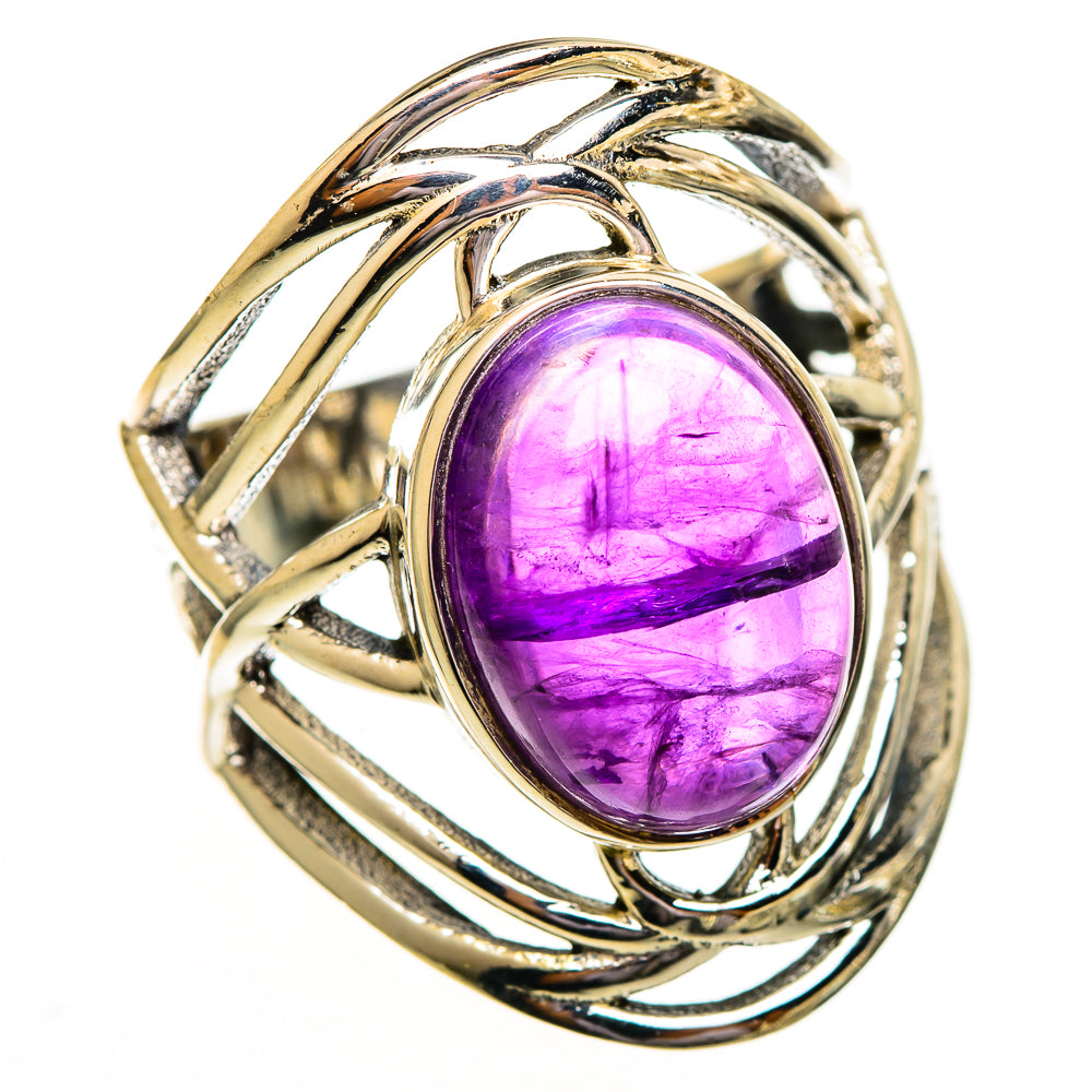 Amethyst Rings handcrafted by Ana Silver Co - RING111887 - Photo 2