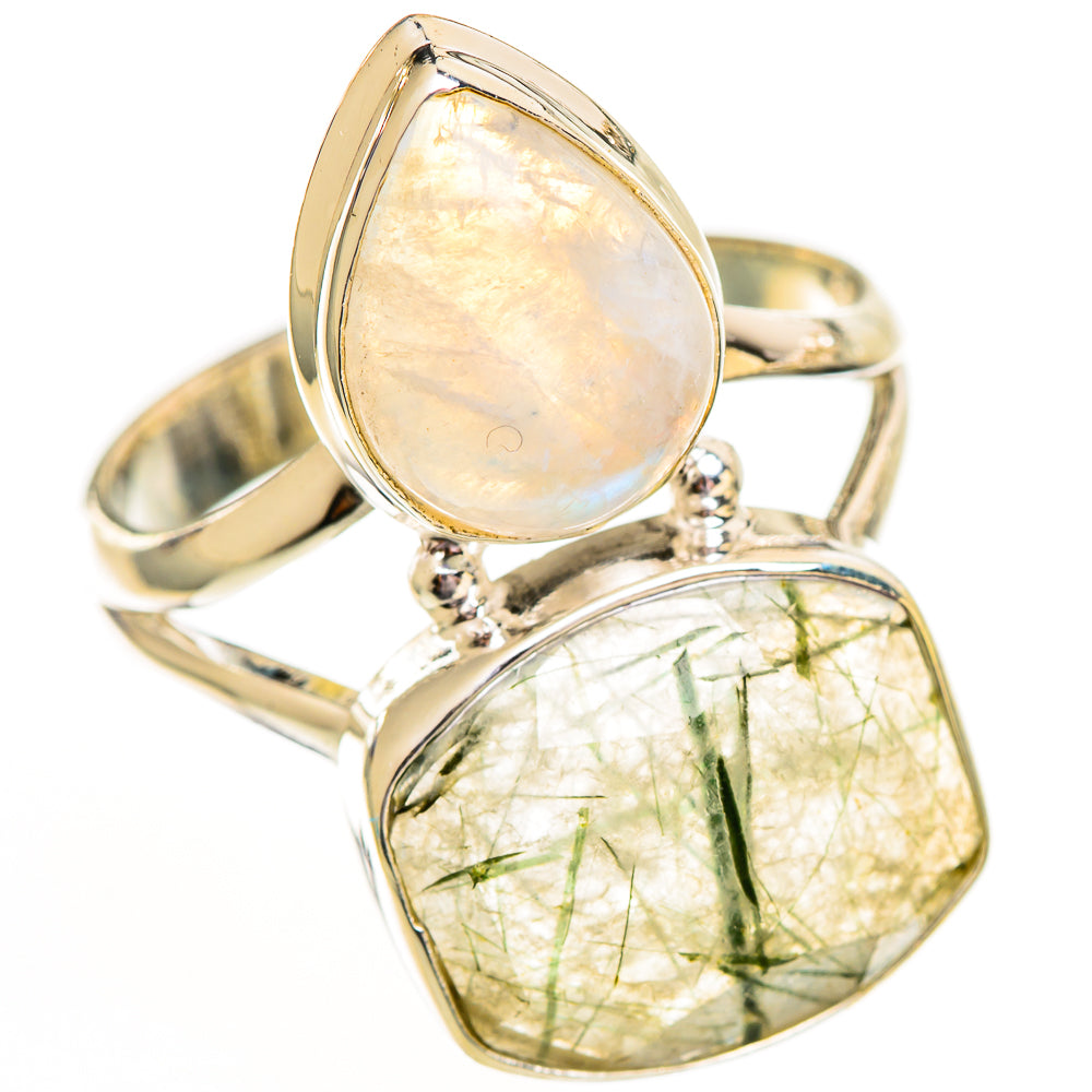 Tourmalinated Quartz Rings handcrafted by Ana Silver Co - RING111891 - Photo 2