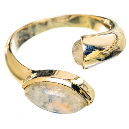 Rainbow Moonstone Rings handcrafted by Ana Silver Co - RING111896 - Photo 2
