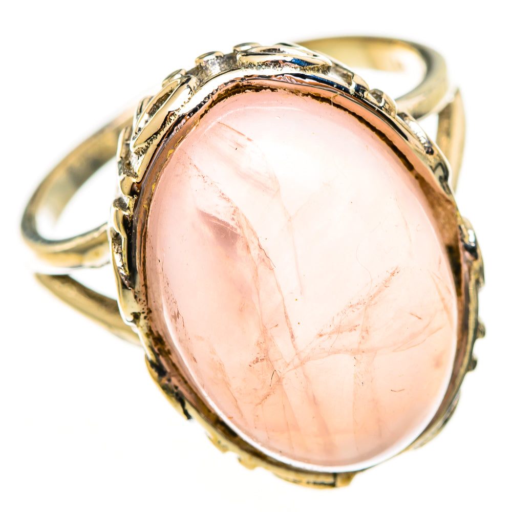 Rose Quartz Rings handcrafted by Ana Silver Co - RING111914 - Photo 2