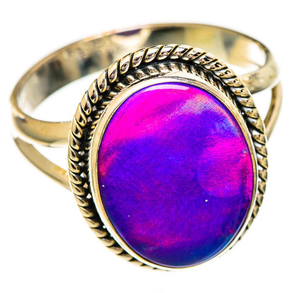 Aura Opal Rings handcrafted by Ana Silver Co - RING111918 - Photo 2