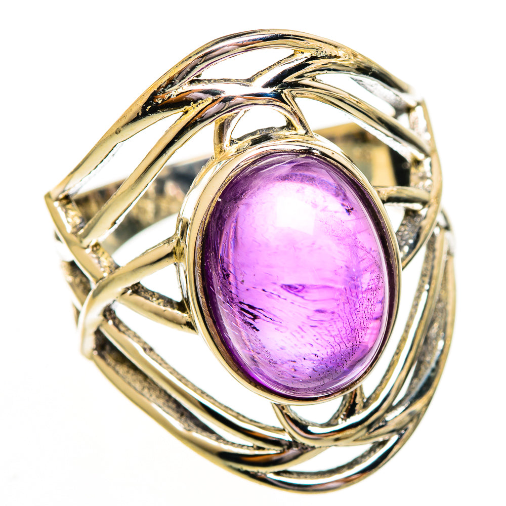 Amethyst Rings handcrafted by Ana Silver Co - RING111921 - Photo 2