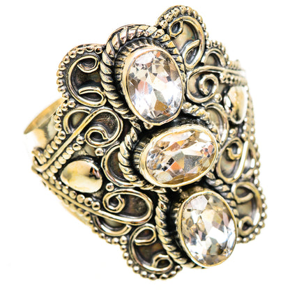 White Quartz Rings handcrafted by Ana Silver Co - RING111926 - Photo 2