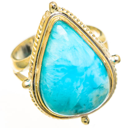 Larimar Rings handcrafted by Ana Silver Co - RING111934 - Photo 2