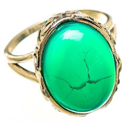 Green Onyx Rings handcrafted by Ana Silver Co - RING111939 - Photo 2