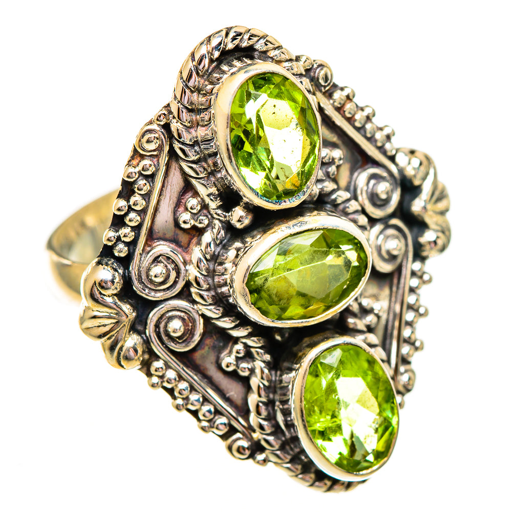 Peridot Rings handcrafted by Ana Silver Co - RING111941 - Photo 2
