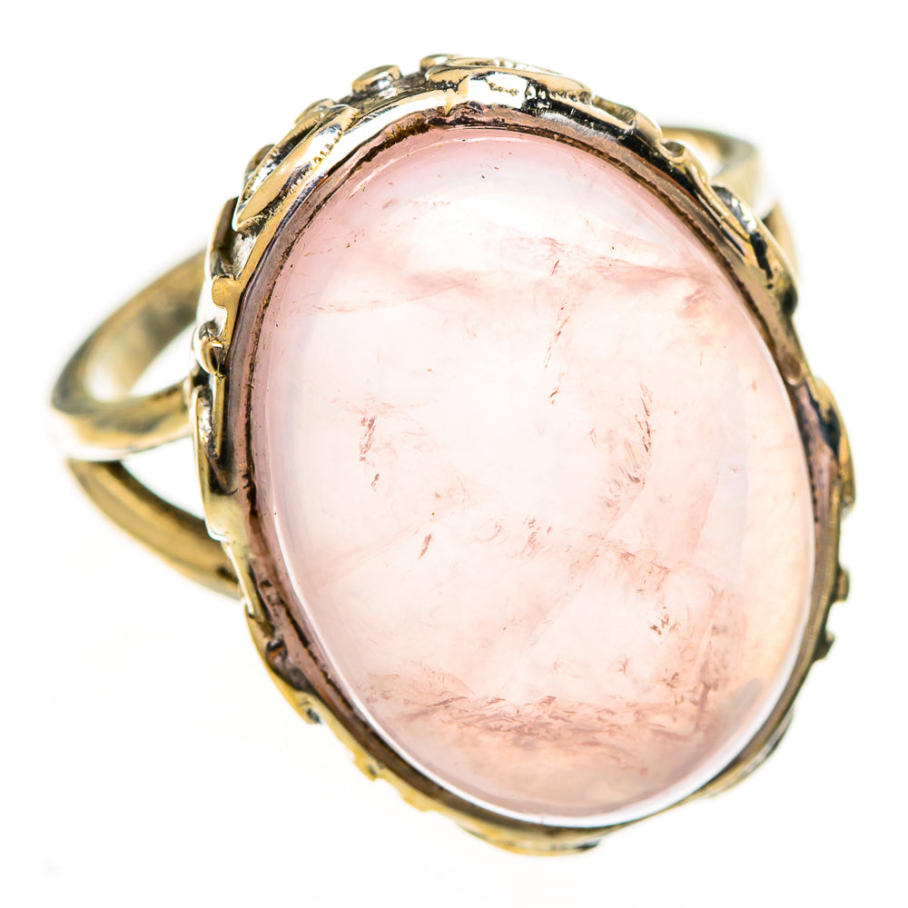 Rose Quartz Rings handcrafted by Ana Silver Co - RING111950 - Photo 2