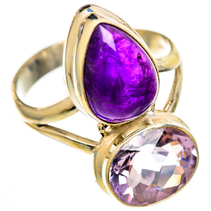 Amethyst Rings handcrafted by Ana Silver Co - RING111952 - Photo 2